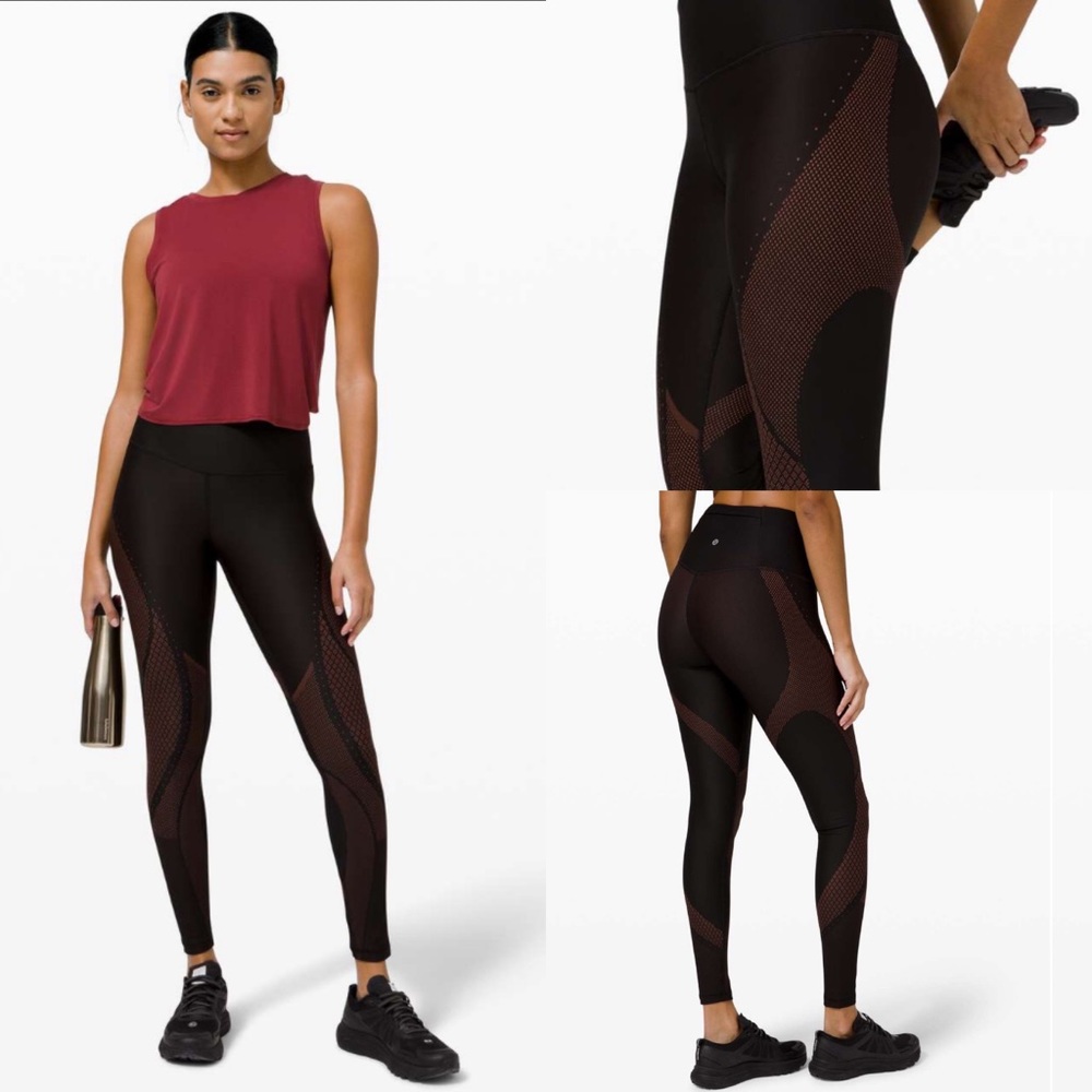 Lululemon Mapped Out High-Rise Tight 28"
Black / Ancient Copper! EUC